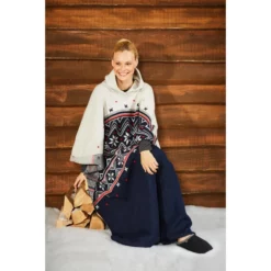 Blitzangebot 🥰 FRILUFTS KNIT PONCHO - Poncho Norwegian Design 😍 -FRILUFTS Verkäufe 272135001 b knit poncho frilufts