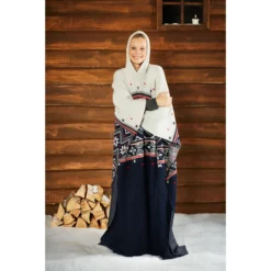 Blitzangebot 🥰 FRILUFTS KNIT PONCHO - Poncho Norwegian Design 😍 -FRILUFTS Verkäufe 272135001 c knit poncho frilufts