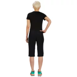 Aktion ✨ FRILUFTS SKOGAR SOFTSHELL CAPRI Frauen - Softshellhose Caviar 🔥 -FRILUFTS Verkäufe 285131004 i skogar softshell capri frilufts