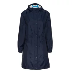 Angebote 🎉 FRILUFTS GUFUFOSS 🧥 COAT Frauen - Regenmantel 👗 Dress Blues ⭐