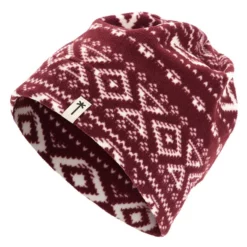 Angebote 👏 FRILUFTS BUALA FLEECE BEANIE Kinder - Mütze Cabernet 🌟