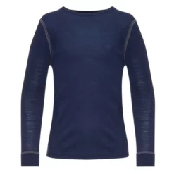 Aktion ❤️ FRILUFTS NOLSOY LONGSLEEVE Kinder - Funktionsshirt Patriot Blue ⌛