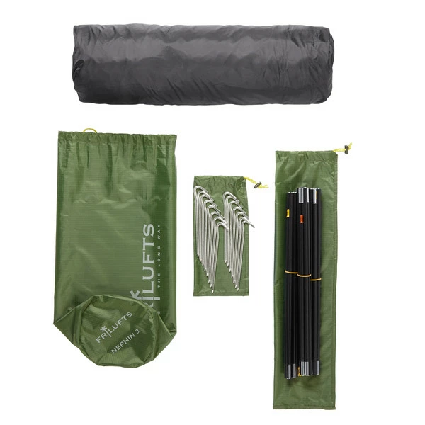 Auslauf 😀 FRILUFTS NEPHIN 3 - Kuppelzelt Vineyard Green 👍 18 Auslauf 😀 FRILUFTS NEPHIN 3 - Kuppelzelt Vineyard Green 👍 – Bild 16