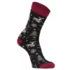 Neu 🤩 FRILUFTS VILLARRICA WINTER DEER 🧦 SOCKS Unisex - Freizeitsocken Caviar 🧨